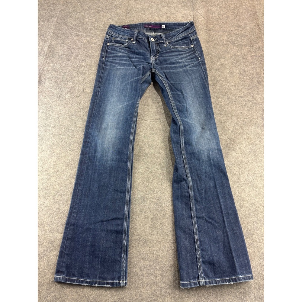 Vigoss Collection The Miami Bootcut Jeans Dark Wash Low Rise Size 5/6 28